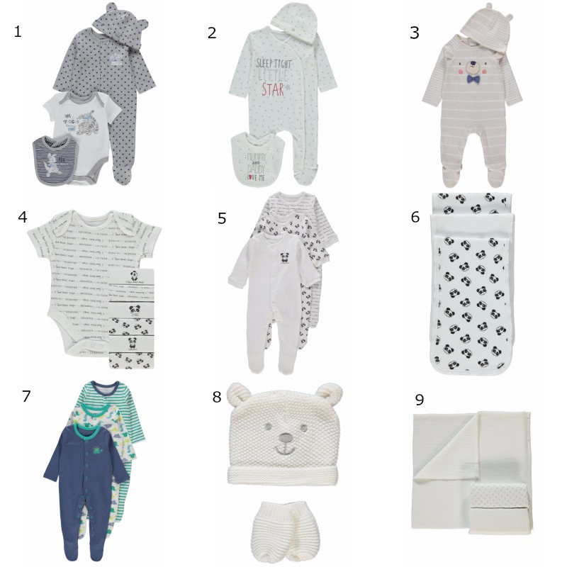 burp cloths asda